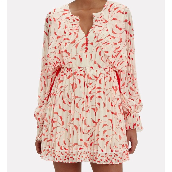 self portrait crescent dress